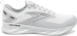 BROOKS Men's Levitate 6 (126 - Bright White/Oyster Mushroom)