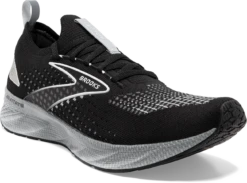 BROOKS Men's Levitate Stealthfit 6 (046 - Black/Grey/Oyster) -Brooks Shoes Shop 110397 046 A Levitate StealthFit 6