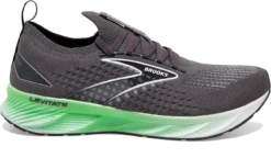 BROOKS Men's Levitate Stealthfit 6 (323 - Blackened Pearl/Green/White)