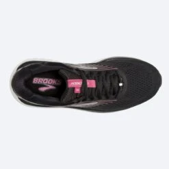 BROOKS Women's Addiction 14 (050 - Black/Hot Pink/Silver) -Brooks Shoes Shop 120306 050 o addiction 14 womens cushion running shoe