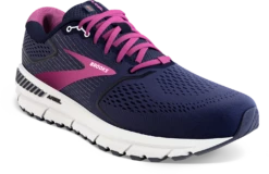 BROOKS Women's Ariel '20 (491 - Peacoat/Vivid Viola/White) -Brooks Shoes Shop 120315 491 A Ariel 20