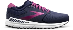 BROOKS Women's Ariel '20 (491 - Peacoat/Vivid Viola/White)