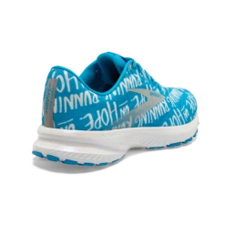 BROOKS Women's Launch 7 “Brave Like Gabe” (406 - Blue/white) -Brooks Shoes Shop 120322 406 H Launch 7