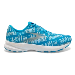 BROOKS Women's Launch 7 “Brave Like Gabe” (406 - Blue/white)