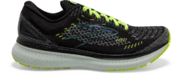 BROOKS Women's Glycerin 19 "Run Visible" (050 - Black/Nightlife/Spa Blue)