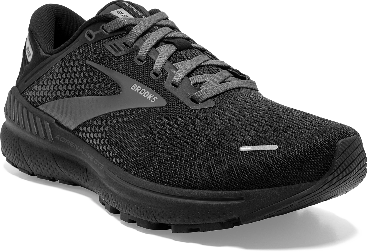 BROOKS Women's Adrenaline GTS 22 (020 - Black/Black/Ebony) 5 BROOKS Women's Adrenaline GTS 22 (020 - Black/Black/Ebony) - Image 3