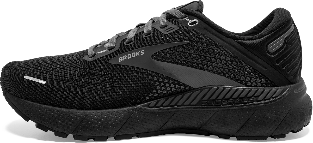 BROOKS Women's Adrenaline GTS 22 (020 - Black/Black/Ebony) 4 BROOKS Women's Adrenaline GTS 22 (020 - Black/Black/Ebony) - Image 2