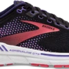BROOKS Women's Adrenaline GTS 22 (080 - Black/Purple/Coral)