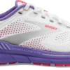 BROOKS Women's Adrenaline GTS 22 (105 - White/Coral/Purple) -Brooks Shoes Shop 120353 105 L Adrenaline GTS 22