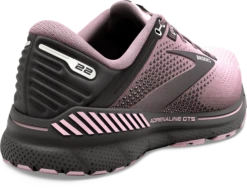 BROOKS Women's Adrenaline GTS 22 (678 - Pink/Blackened Pearl) -Brooks Shoes Shop 120353 678 H Adrenaline GTS 22
