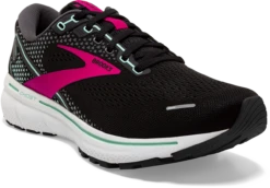 BROOKS Women's Ghost 14 (013 - Black/Pink/Yucca) 10 BROOKS Women's Ghost 14 (013 - Black/Pink/Yucca) -Brooks Shoes Shop 120356 013 A Ghost 14