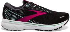 BROOKS Women's Ghost 14 (013 - Black/Pink/Yucca)