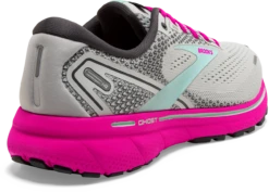 BROOKS Women's Ghost 14 (024 - Oyster/Yucca/Pink) -Brooks Shoes Shop 120356 024 H Ghost 14