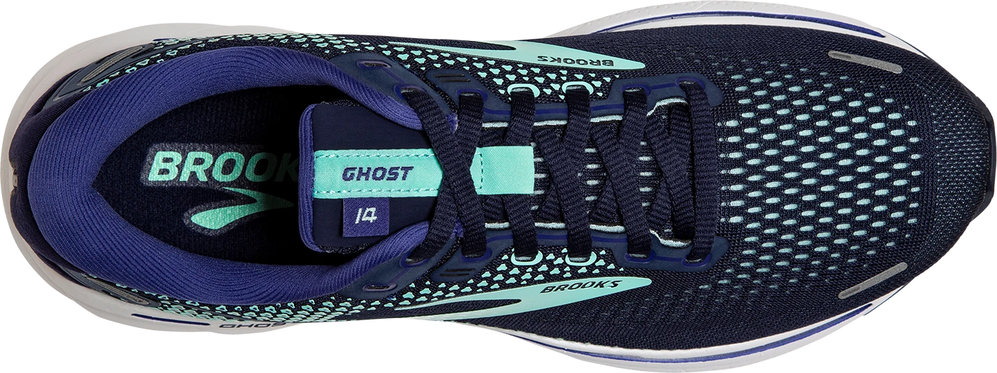 BROOKS Women's Ghost 14 (446 - Peacoat/Yucca/Navy) 7 BROOKS Women's Ghost 14 (446 - Peacoat/Yucca/Navy) - Image 5