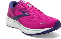 BROOKS Women's Ghost 14 (612 - Fuchsia/Yucca/Navy) -Brooks Shoes Shop 120356 612 A Ghost 14