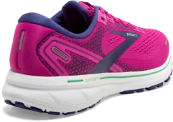 BROOKS Women's Ghost 14 (612 - Fuchsia/Yucca/Navy) -Brooks Shoes Shop 120356 612 H Ghost 14