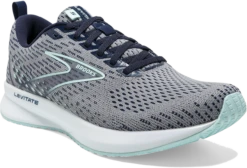 BROOKS Women's Levitate 5 (069 - Grey/Peacoat/Blue Light) -Brooks Shoes Shop 120357 069 A Levitate 5