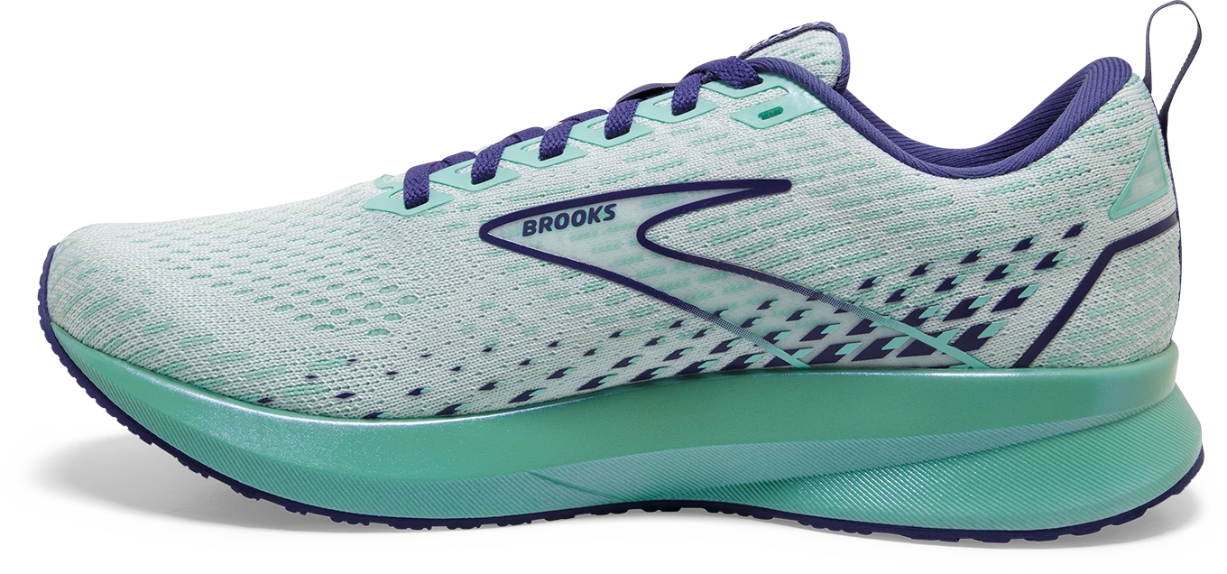 BROOKS Women's Levitate 5 (127 - White/Navy Blue/Yucca) 4 BROOKS Women's Levitate 5 (127 - White/Navy Blue/Yucca) - Image 2
