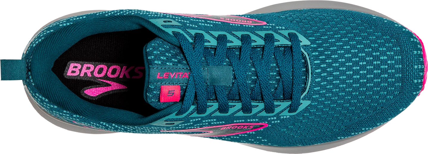 BROOKS Women's Levitate 5 (423 - Blue/Porcelain/Pink) 7 BROOKS Women's Levitate 5 (423 - Blue/Porcelain/Pink) - Image 5
