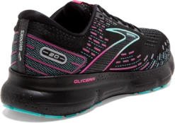 BROOKS Women’s Glycerin 20 (005 - Black/Blue Light/Pink) -Brooks Shoes Shop 120369 005 H Glycerin 20