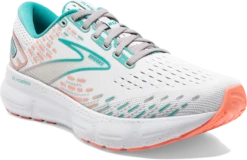 BROOKS Women’s Glycerin 20 (061 - Oyster/Latigo Bay/Coral) -Brooks Shoes Shop 120369 061 A Glycerin 20