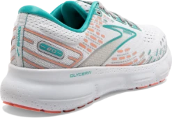 BROOKS Women’s Glycerin 20 (061 - Oyster/Latigo Bay/Coral) -Brooks Shoes Shop 120369 061 H Glycerin 20