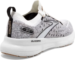 BROOKS Women's Glycerin 20 Stealthfit (163 - White/Black/Cream) -Brooks Shoes Shop 120372 163 H Glycerin StealthFit 20