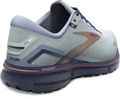BROOKS Women's Ghost 15 (492 - Spa Blue/Neo Pink/ Copper) -Brooks Shoes Shop 120380 492 H Ghost 15