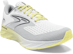 BROOKS Women's Levitate 6 (137 - White/Oyster/Yellow) -Brooks Shoes Shop 120383 137 A Levitate 6