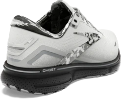 BROOKS Men's Ghost 15 (149 - White/Ebony/Oyster) -Brooks Shoes Shop 1677E8A9 9D91 4142 B92D DF23CAE0187A