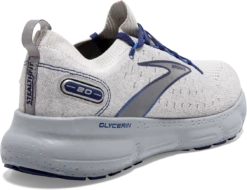 BROOKS Men’s Glycerin Stealthfit 20 (081 - Oyster/Alloy/Blue Depths) -Brooks Shoes Shop 1A1BC1D7 EEF1 4BBE B673 BC9AEBA270EA