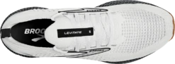 BROOKS Men's Levitate Stealthfit 6 (121 - White/Black) -Brooks Shoes Shop 258D5921 B29F 45D3 B51B 50845069D14D