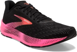 BROOKS Women’s Hyperion Tempo (086 - Black/Pink/Hot Coral) -Brooks Shoes Shop 31C99D63 A2AA 4A30 A439 0BD45FD57587