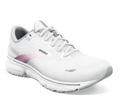 BROOKS Women's Ghost 15 (195 - White/Oyster/Viola) -Brooks Shoes Shop 474FC22E CBEA 4AB6 890E 1F66D19866C4