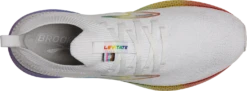 BROOKS Women’s "Love Moves" Levitate Stealthfit 5 (197 - White/Oyster/Multi) -Brooks Shoes Shop 48B4A5DD CCCA 43A4 A689 B81C3C2FFD9D