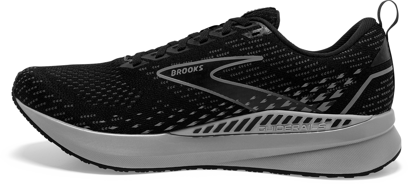 BROOKS Men's Levitate 5 GTS (051 - Black/Ebony/Grey) 4 BROOKS Men's Levitate 5 GTS (051 - Black/Ebony/Grey) - Image 2