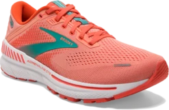 BROOKS Women’s Adrenaline GTS 22 (680 - Coral/Latigo Bay/White) -Brooks Shoes Shop 520FD73B F6F2 402A BE9C CD7BD322A236