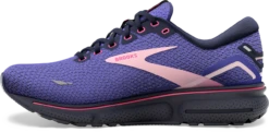 BROOKS Women's Ghost 15 (469 - Blue/Peacoat/Pink) -Brooks Shoes Shop 52C68476 B579 4EC5 8A4B 4E520CD12FF1