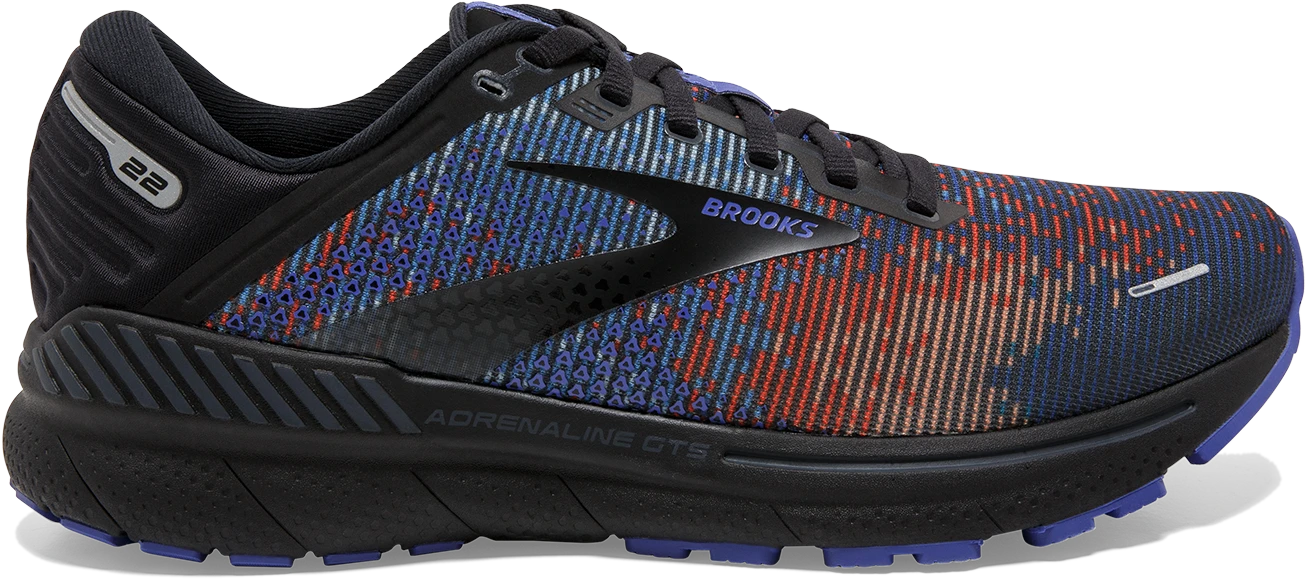 BROOKS Men’s Adrenaline GTS 22 “Pixel Pack” (041 - Royal Blue/Black/Grey) 3 BROOKS Men’s Adrenaline GTS 22 “Pixel Pack” (041 - Royal Blue/Black/Grey)
