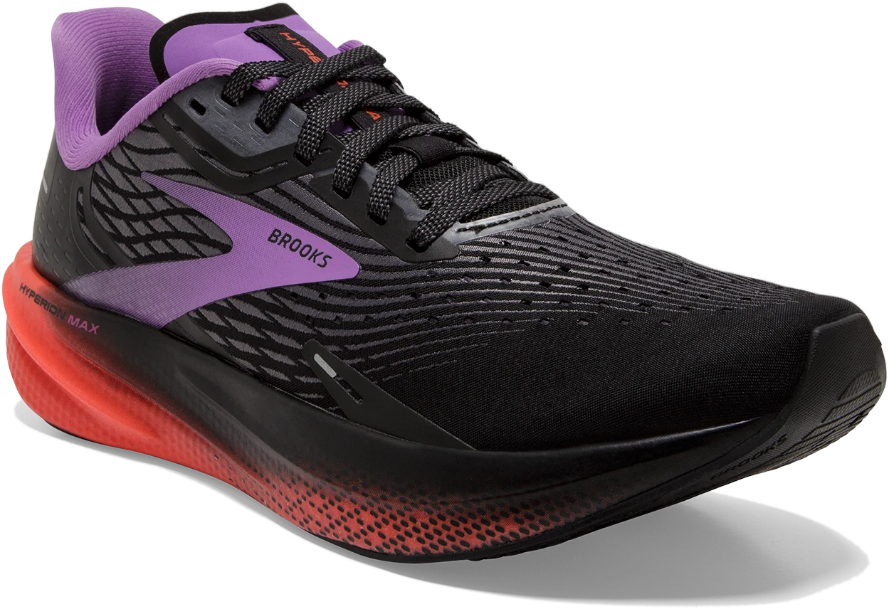 BROOKS Women’s Hyperion Max (089 - Black/Fiesta/Bellflower) 5 BROOKS Women’s Hyperion Max (089 - Black/Fiesta/Bellflower) - Image 3
