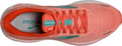 BROOKS Women’s Adrenaline GTS 22 (680 - Coral/Latigo Bay/White) -Brooks Shoes Shop 6DB3B16E 487D 4F24 9B7D 9415B05616C7