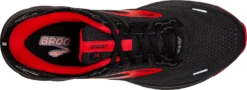 BROOKS Men's Ghost 14 GTX (004 - Black/Blackened Pearl/High Risk Red) -Brooks Shoes Shop 6E5EAC12 A37A 4E99 A5C6 71F75C123184