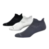 BROOKS Run-In 3-Pack Socks (006 - Asphalt/White/Black) -Brooks Shoes Shop 741544 006 lf run in 3 pack unisex running sock