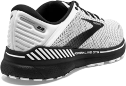 BROOKS Men’s Adrenaline GTS 22 (135 - White/Grey/Black) -Brooks Shoes Shop 797755BD 2161 4E03 8ED6 EA59CA2CCC25
