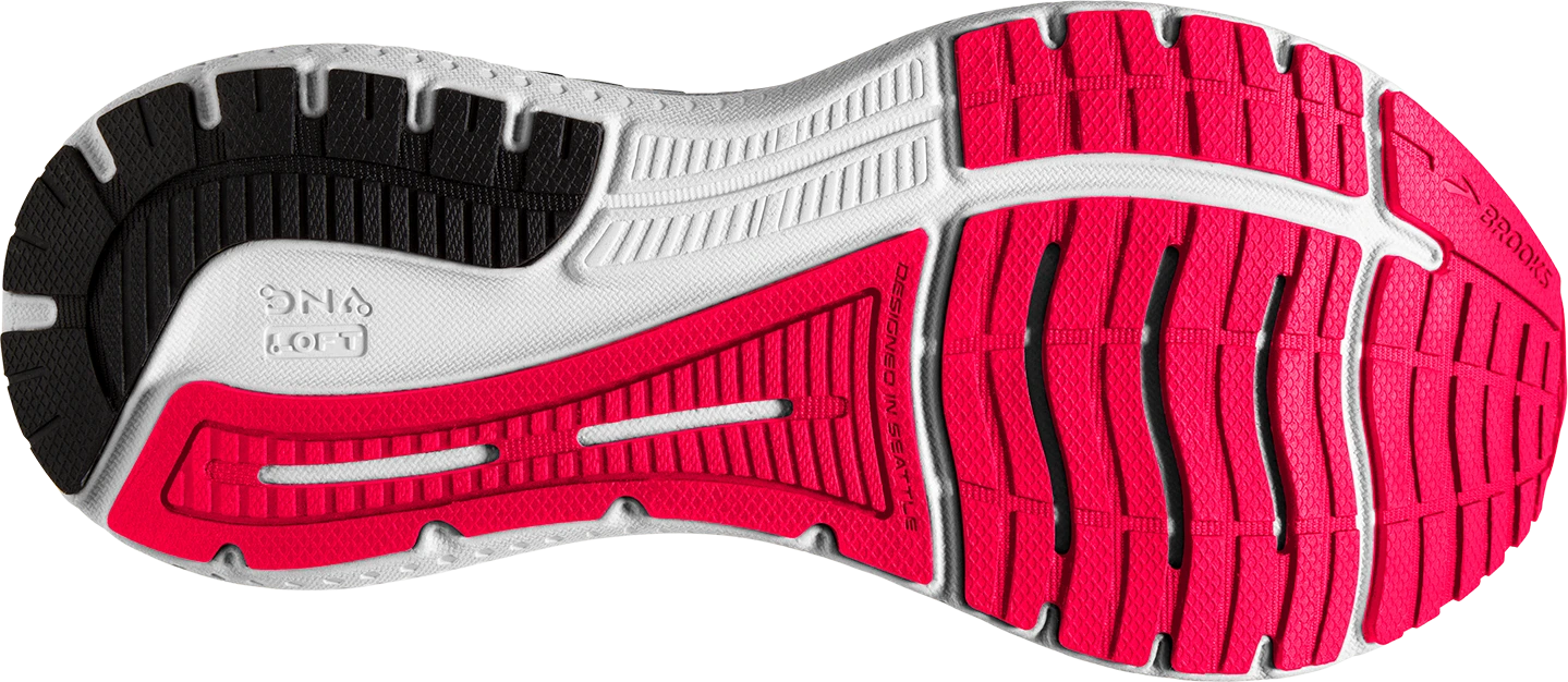 BROOKS Women's Glycerin GTS 19 (035 - Black/Diva Pink/White) 8 BROOKS Women's Glycerin GTS 19 (035 - Black/Diva Pink/White) - Image 6