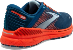 BROOKS Men's Adrenaline GTS 22 (404 - Blue/Light Blue Orange) -Brooks Shoes Shop 825FA170 3AB2 4788 8150 26AC50ACD4EE