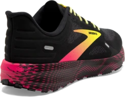 BROOKS Men’s Launch 9 (016 - Black/Pink/Yellow) -Brooks Shoes Shop 87D67EB4 9C18 4000 887C 69AA5A66DDEF