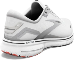 BROOKS Men's Ghost 15 (184 - White/Black/Flame) -Brooks Shoes Shop 9305AF80 A4BE 4F08 9458 9FBB2B8A2AA1
