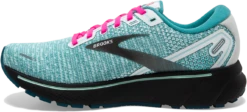BROOKS Women's Ghost 14 (141 - White/Black/Blue Light) -Brooks Shoes Shop 941571A3 0781 4B4C A74E 600E38F5D2BC