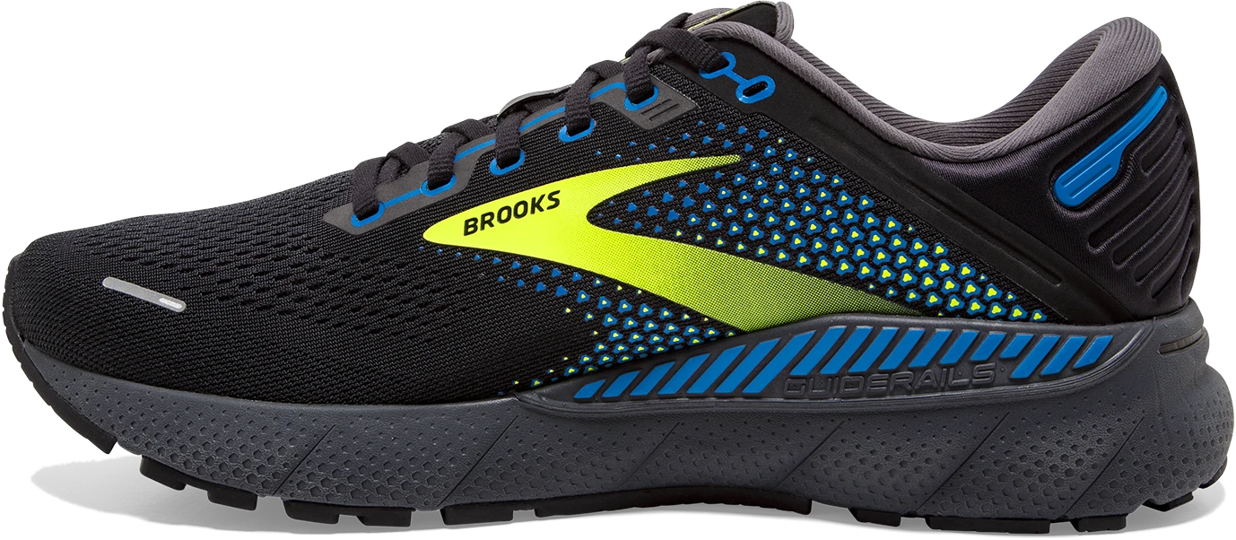 BROOKS Men’s Adrenaline GTS 22 (069 - Black/Blue/Nightlife) 4 BROOKS Men’s Adrenaline GTS 22 (069 - Black/Blue/Nightlife) - Image 2